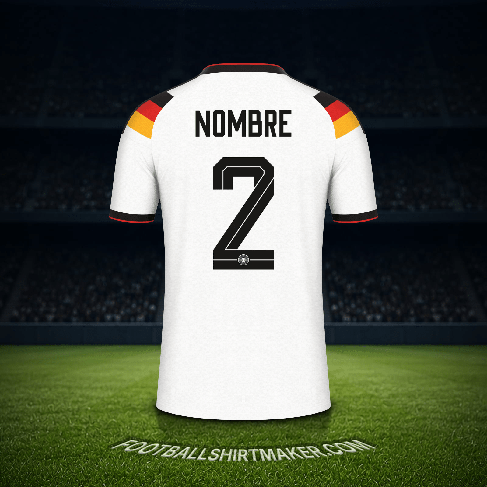 Camiseta Alemania Mundial 2026 -  nombre - 2