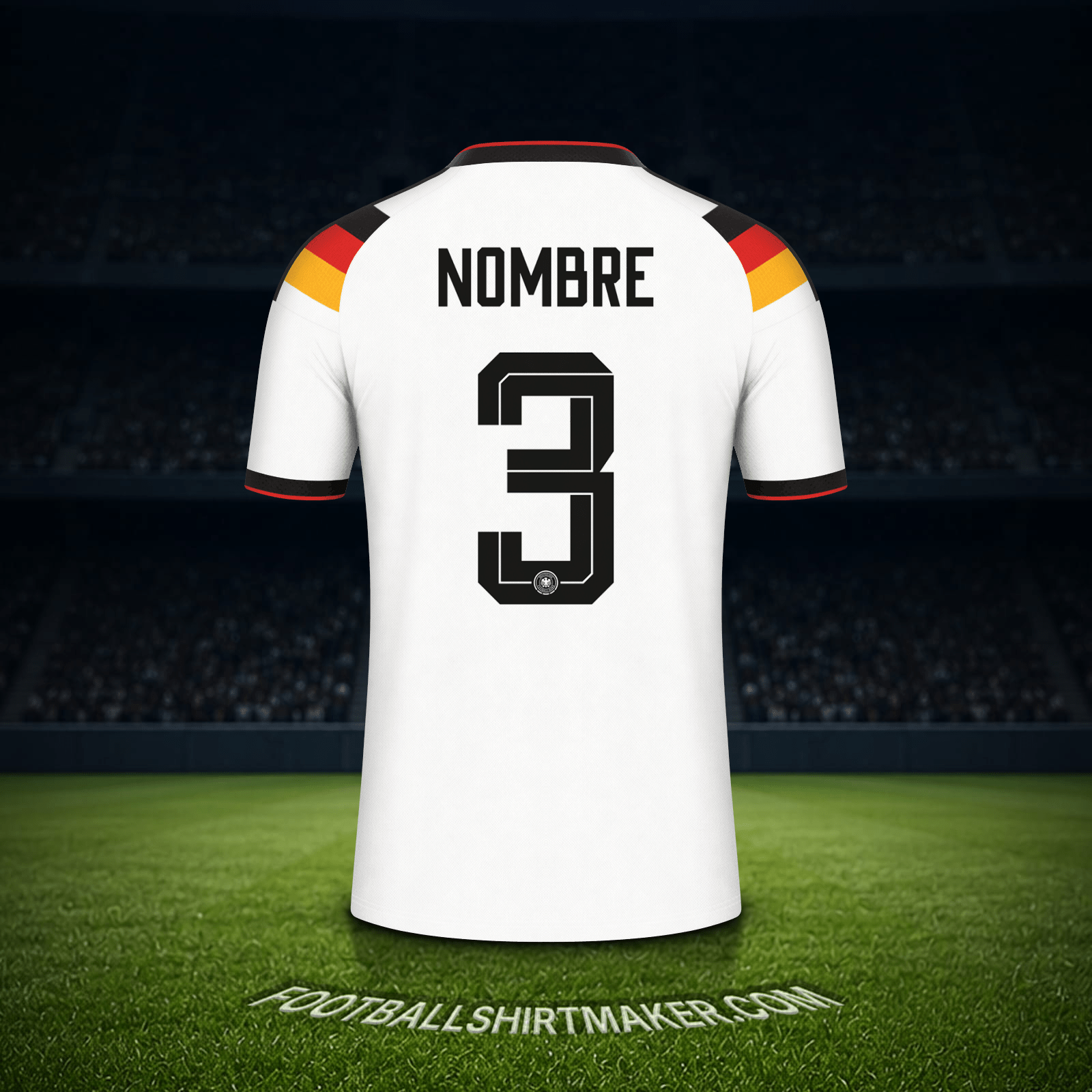 Jersey Alemania Mundial 2026 -  nombre - 3
