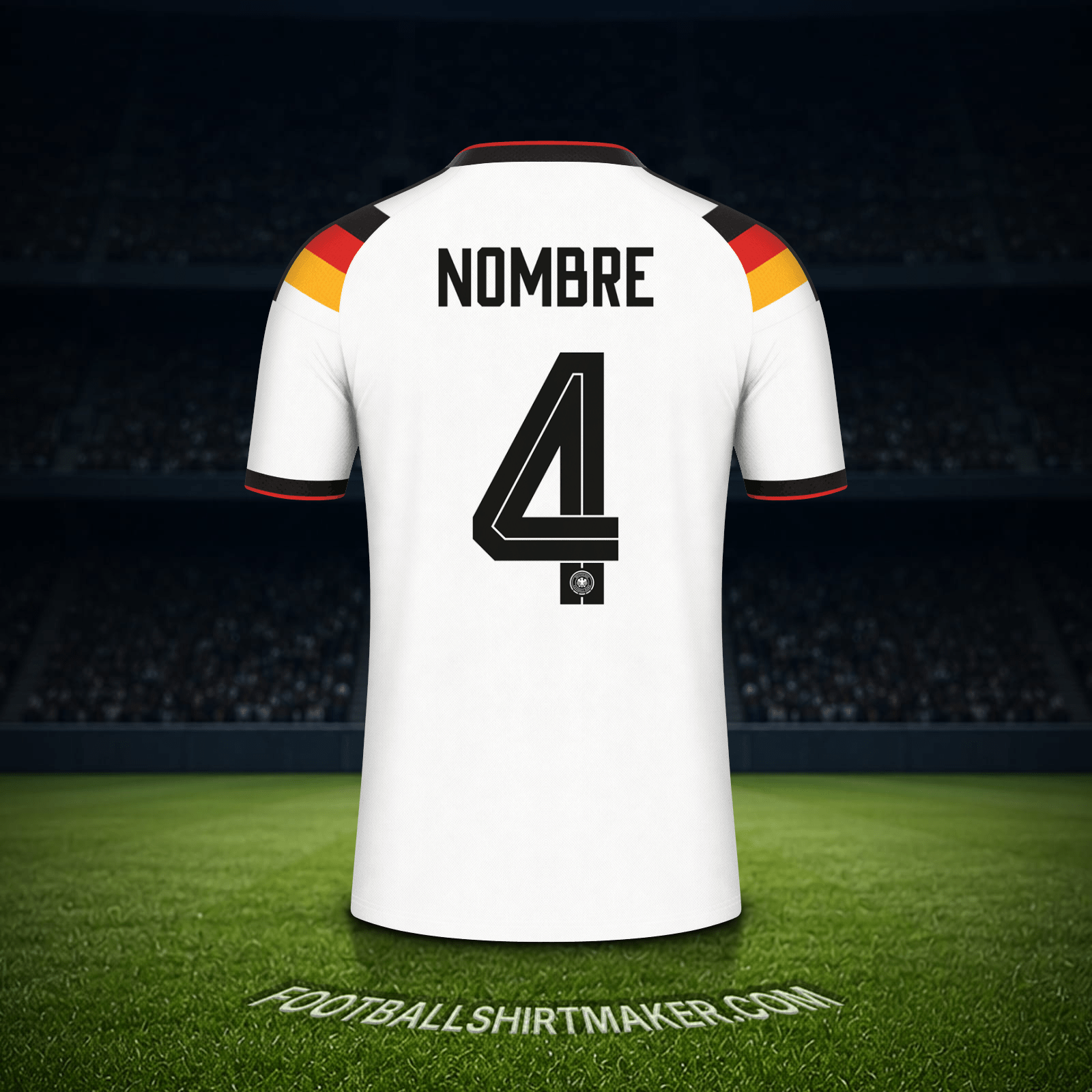 Jersey Alemania Mundial 2026 -  nombre - 4