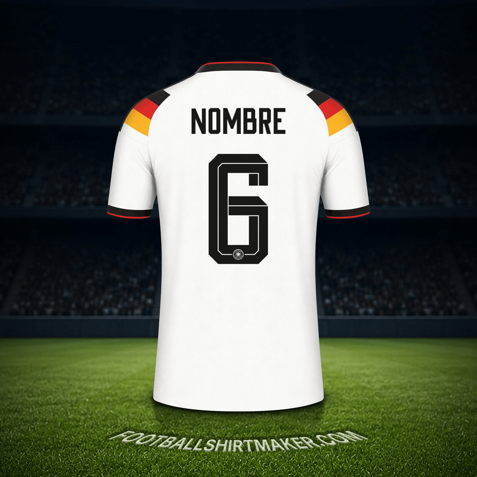 Jersey Alemania Mundial 2026 -  nombre - 6