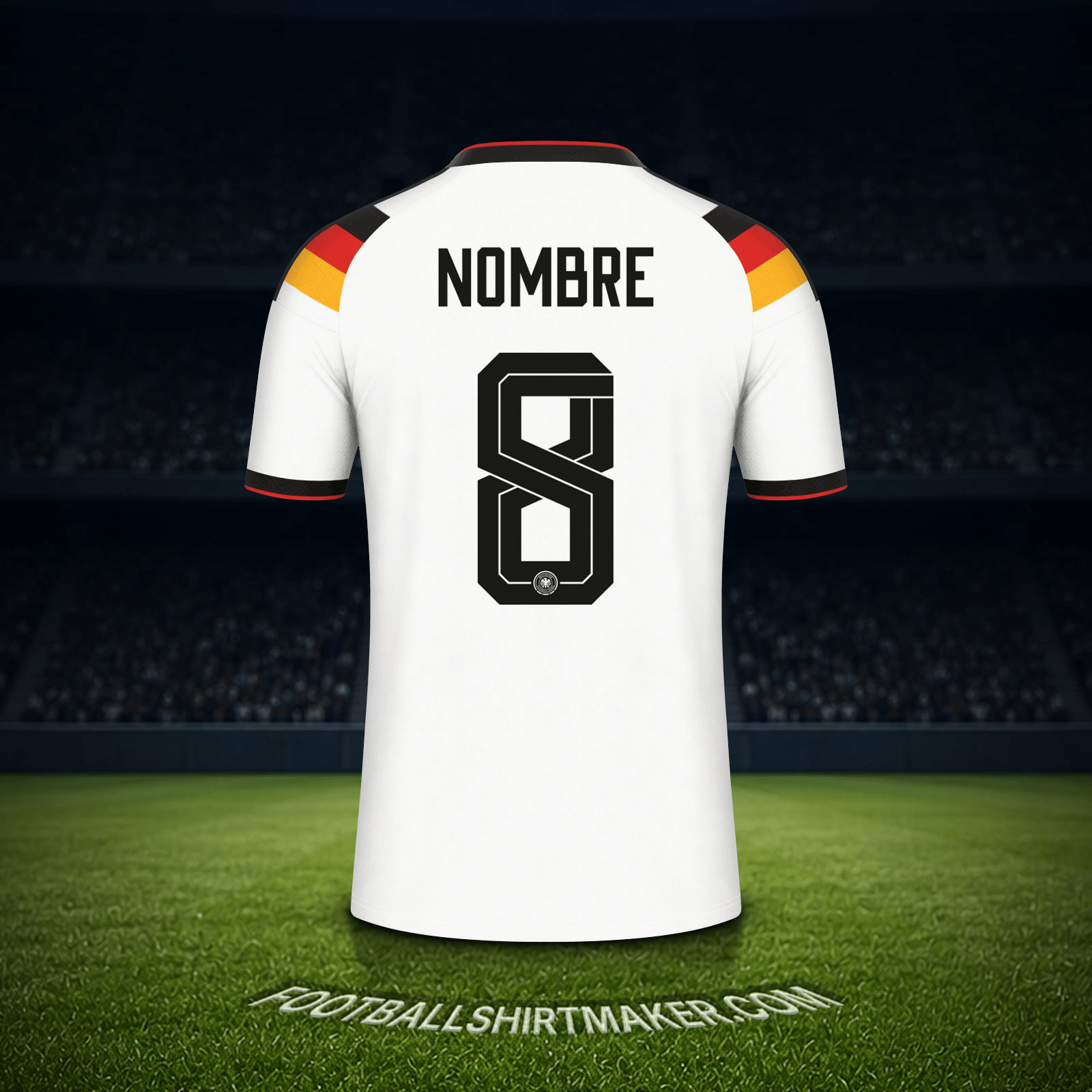 Jersey Alemania Mundial 2026 -  nombre - 8