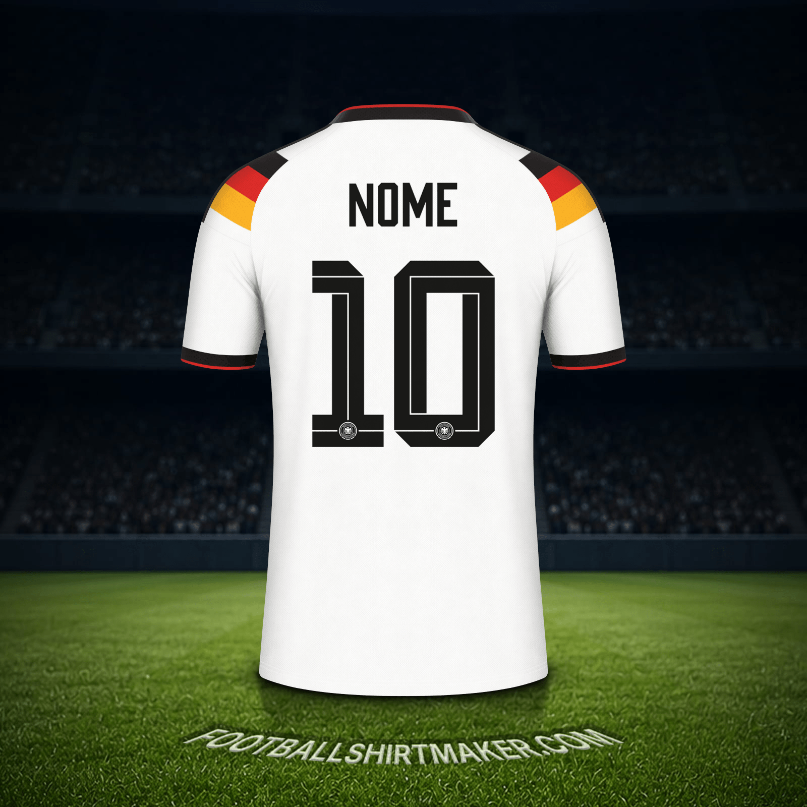 Camisa Alemanha Copa do Mundo 2026 -  nome - 10