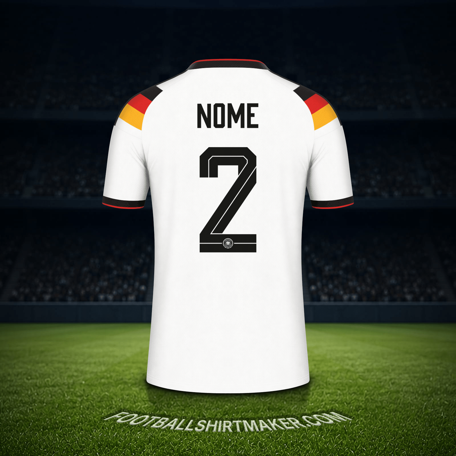 Camisa Alemanha Copa do Mundo 2026 -  nome - 2