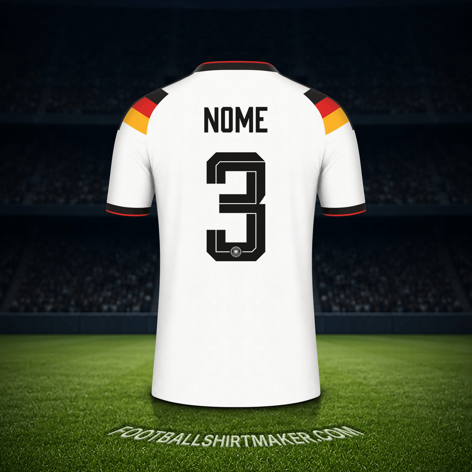 Camisa Alemanha Copa do Mundo 2026 -  nome - 3