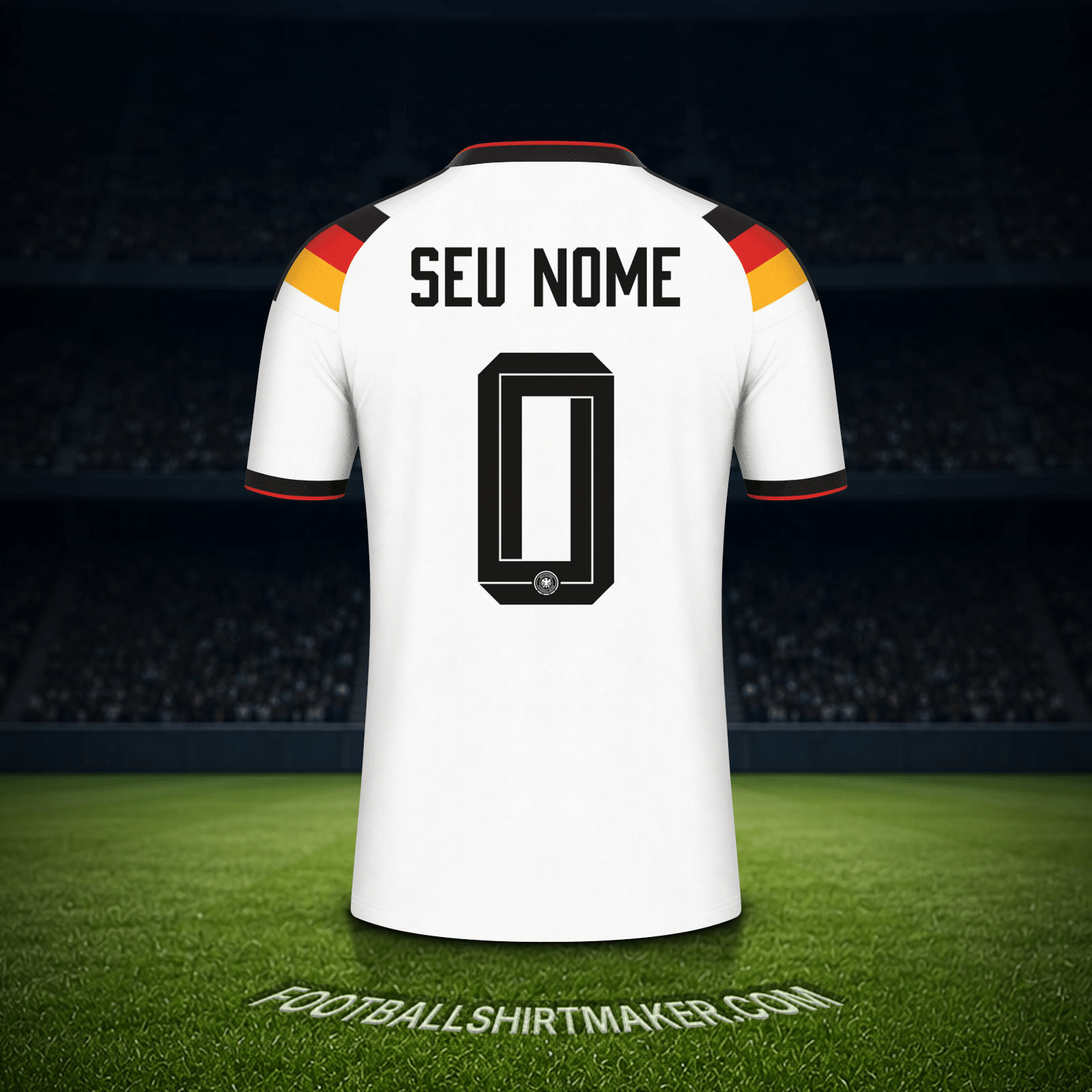 Camisa Alemanha Copa do Mundo 2026 -  seu nome - 0