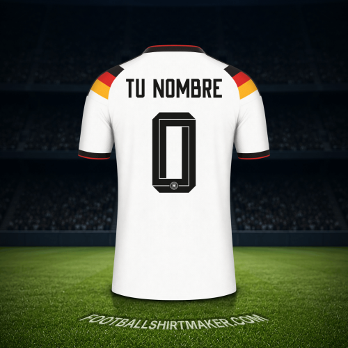 Jersey Alemania Mundial 2026 -  tu nombre - 0
