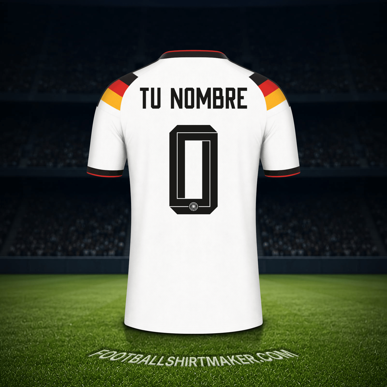 Jersey Alemania Mundial 2026 -  tu nombre - 0