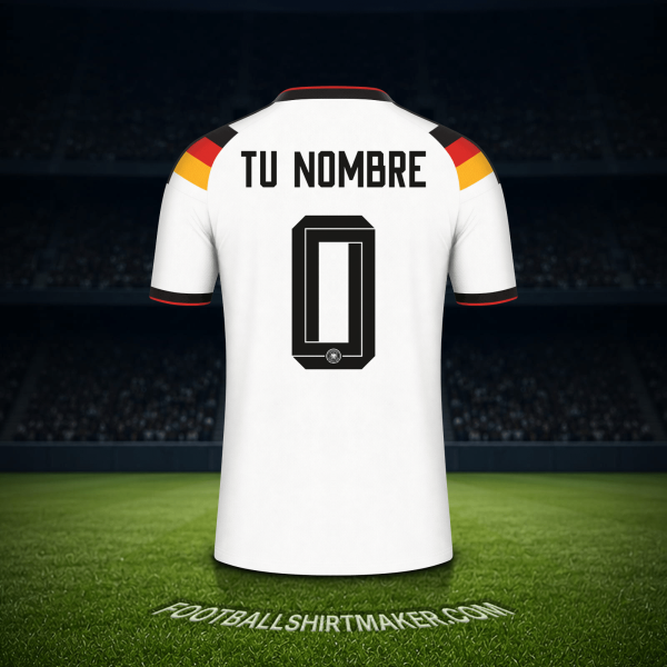Jersey Alemania Mundial 2026 -  tu nombre - 0