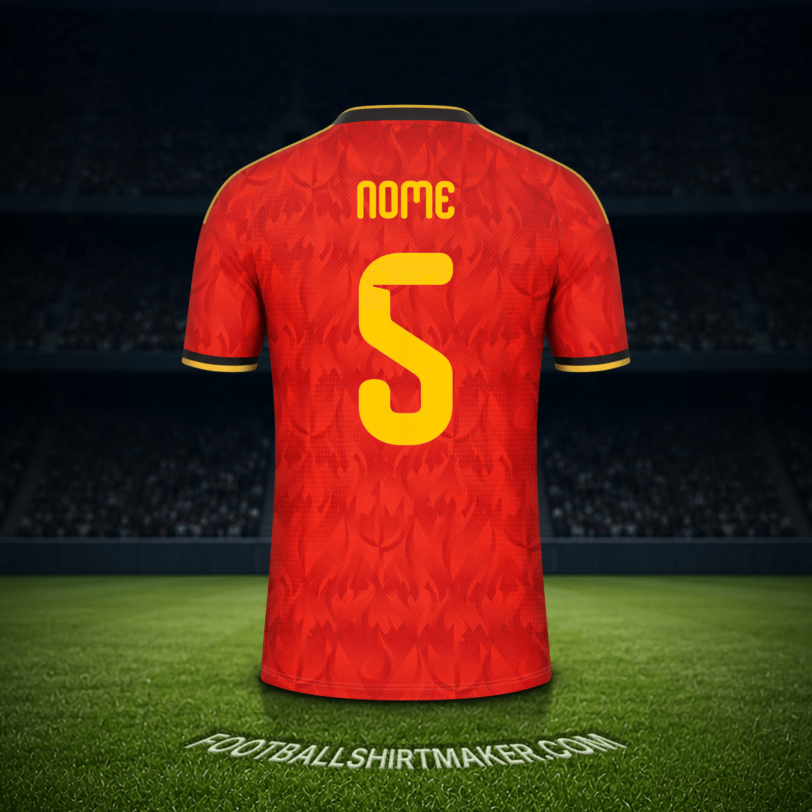 Maglia Belgio Mondiali 2026 -  nome - 5