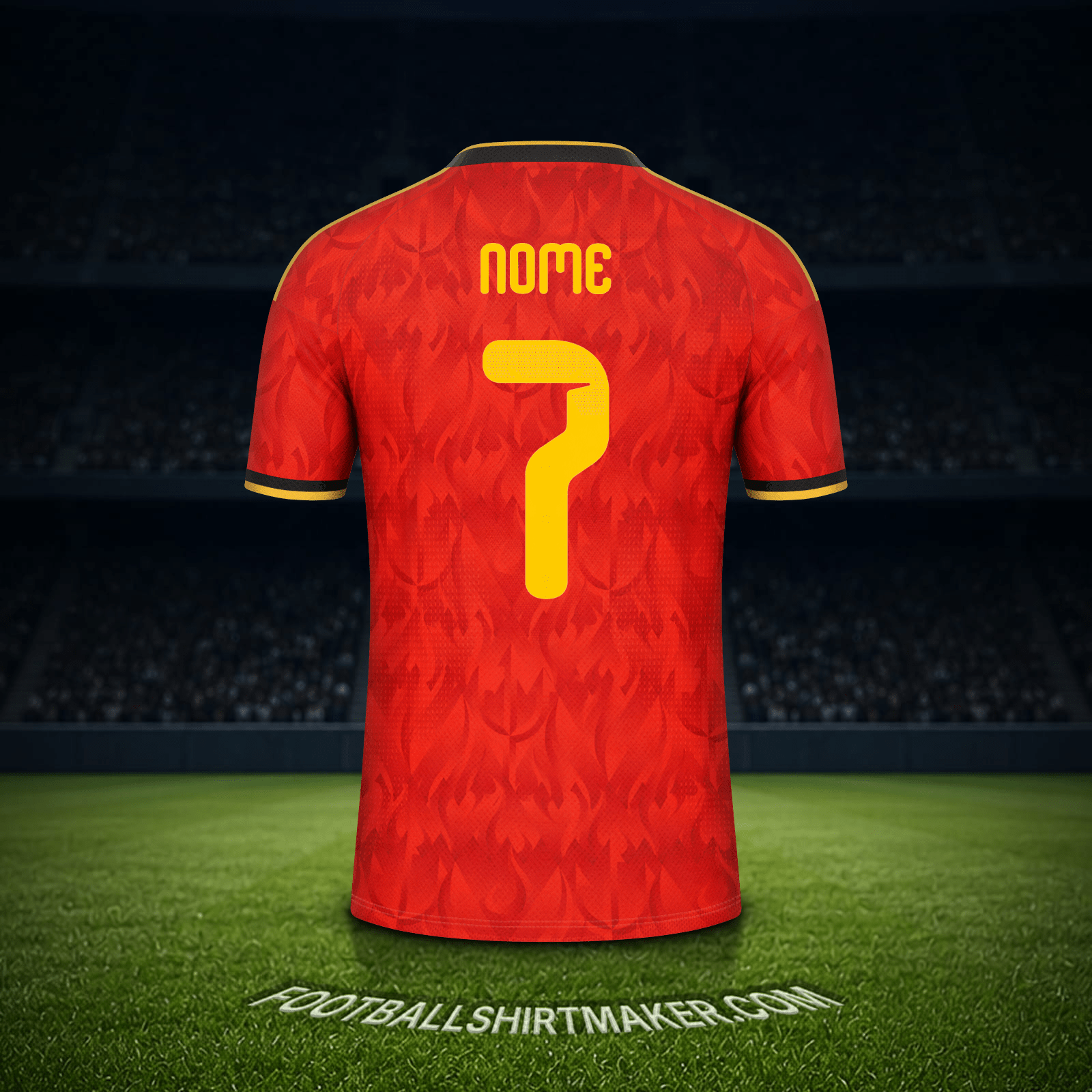 Maglia Belgio Mondiali 2026 -  nome - 7