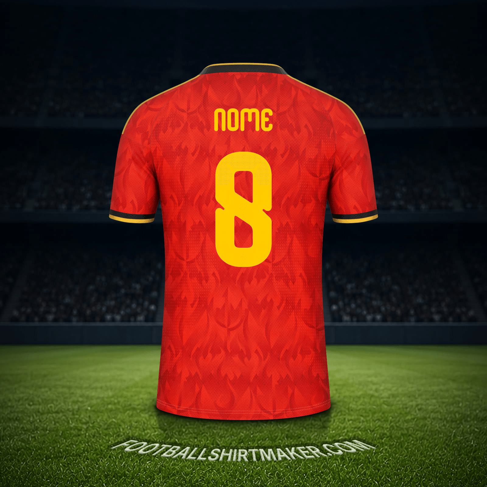 Maglia Belgio Mondiali 2026 -  nome - 8