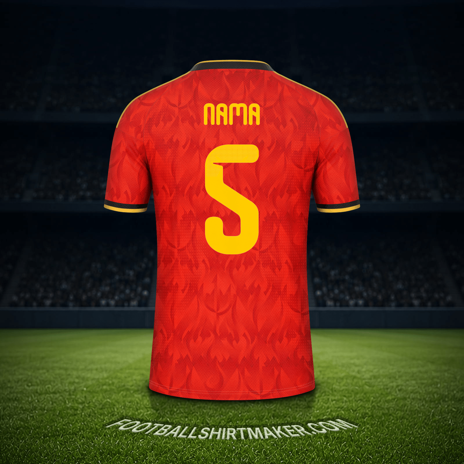 Jersey Belgia Piala Dunia 2026 -  nama - 5