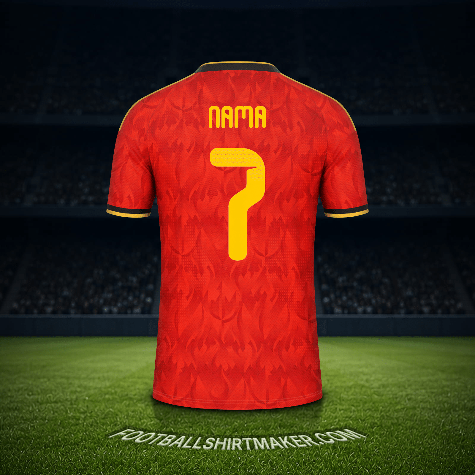 Jersey Belgia Piala Dunia 2026 -  nama - 7