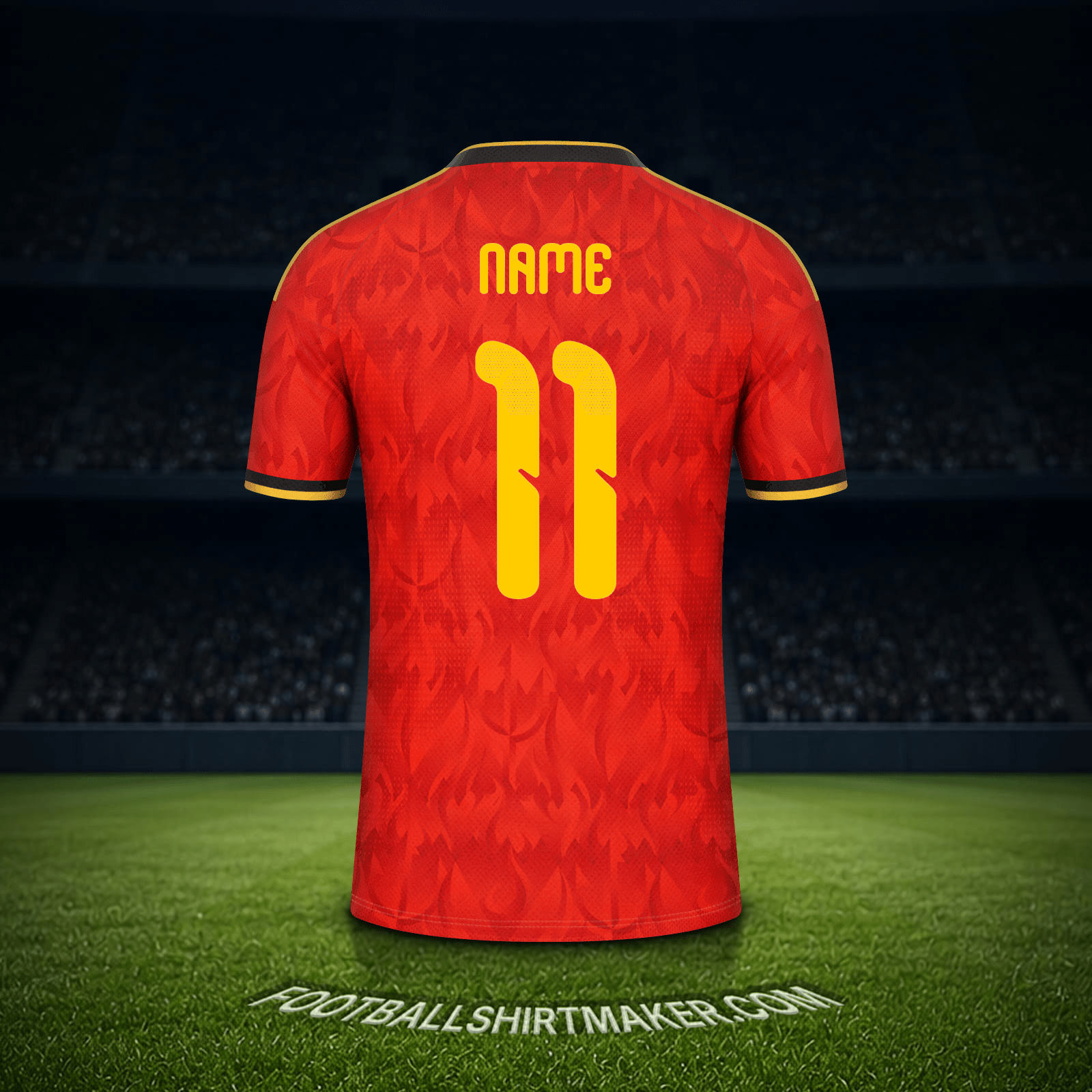 Shirt Belgium World Cup 2026 -  name - 11