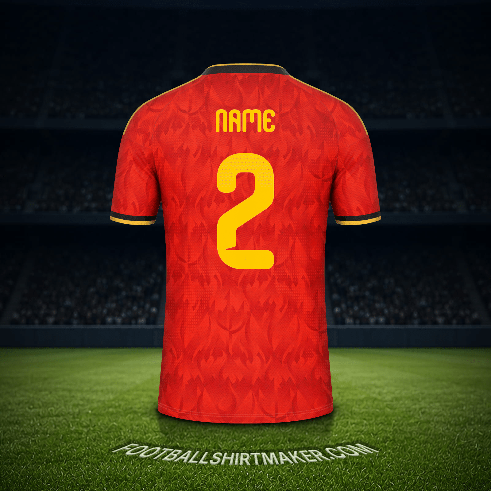 Jersey Belgium World Cup 2026 -  name - 2