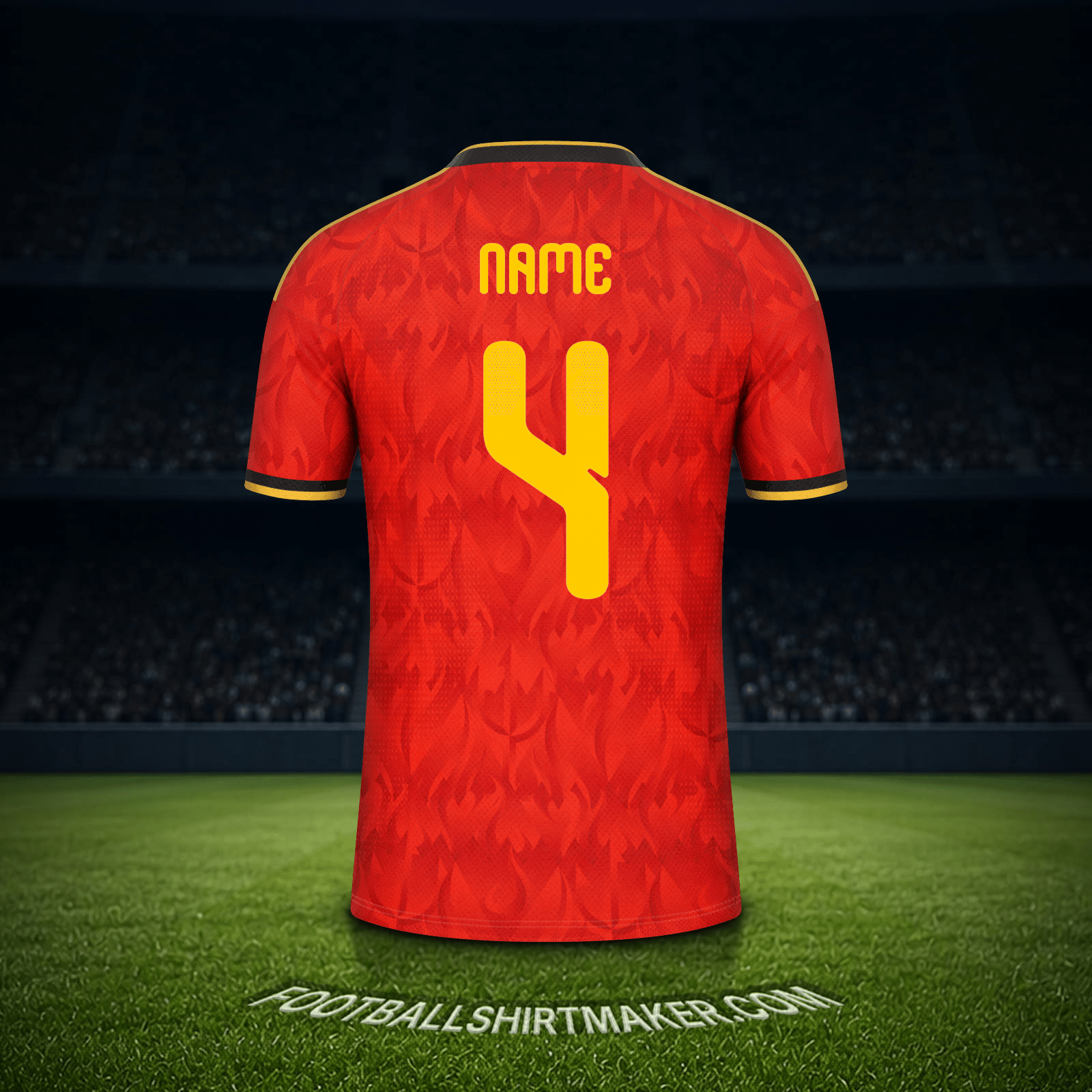 Shirt Belgium World Cup 2026 -  name - 4
