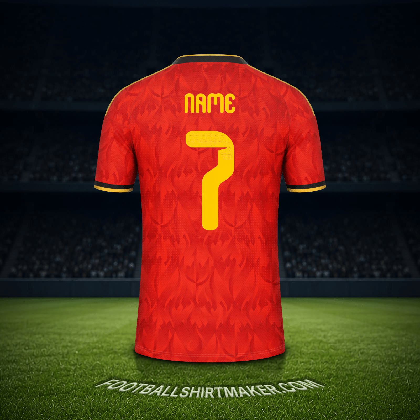 Shirt Belgium World Cup 2026 -  name - 7