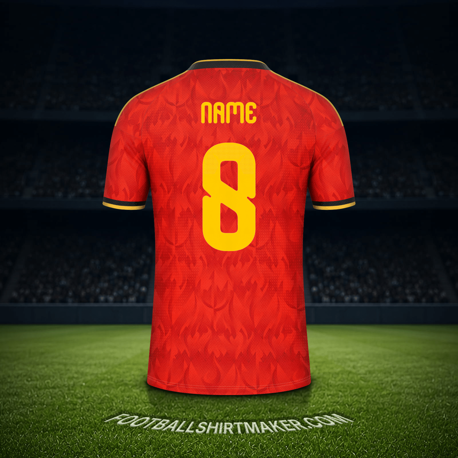 Trikot Belgien Weltmeisterschaft 2026 -  name - 8
