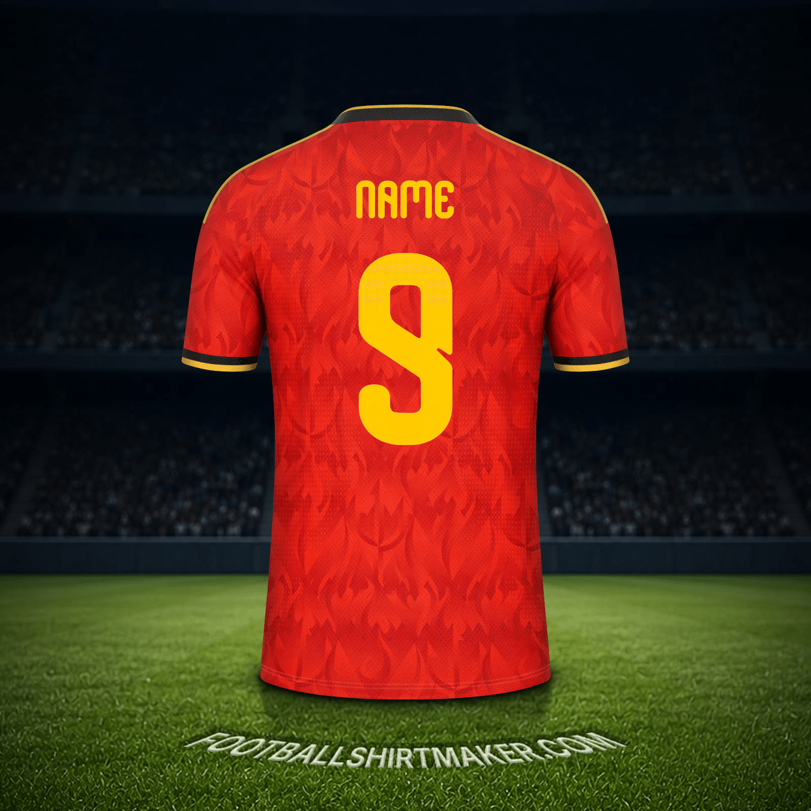 Trikot Belgien Weltmeisterschaft 2026 -  name - 9