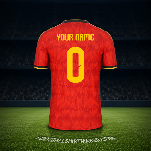 Jersey Belgium World Cup 2026 -  your name - 0
