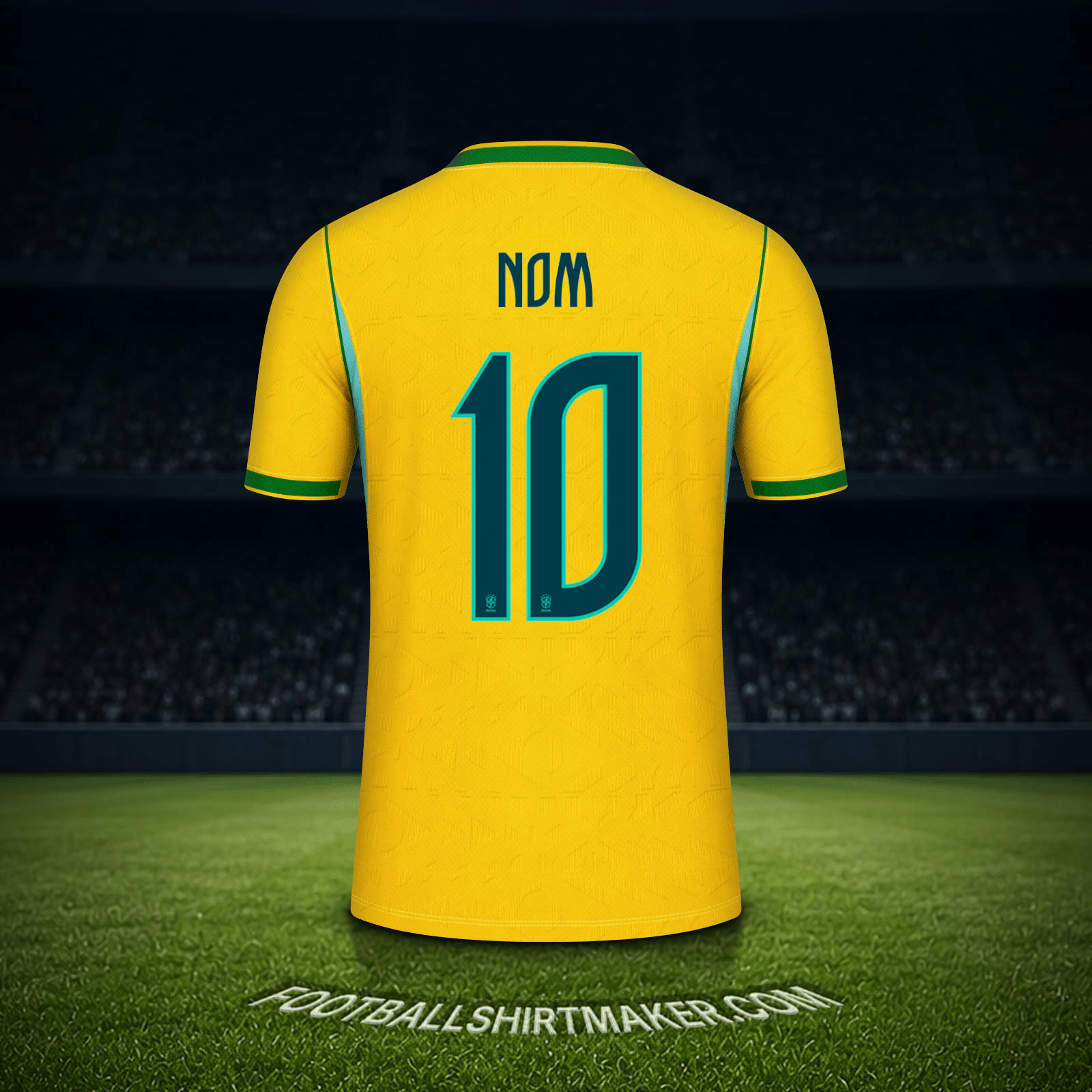 Maillot Brésil Coupe du monde 2026 -  nom - 10