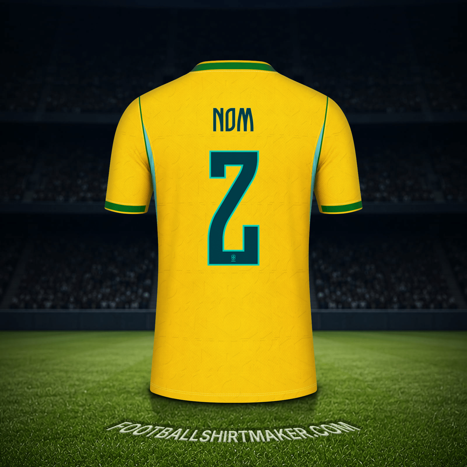 Maillot Brésil Coupe du monde 2026 -  nom - 2
