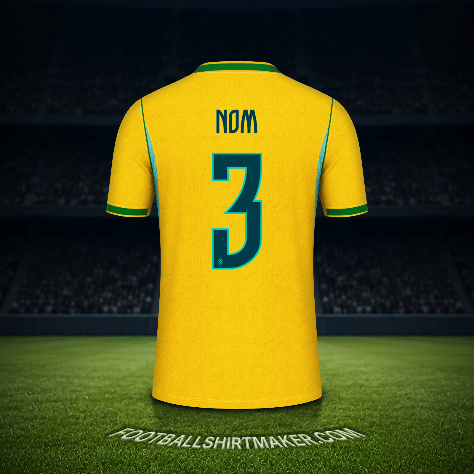 Maillot Brésil Coupe du monde 2026 -  nom - 3