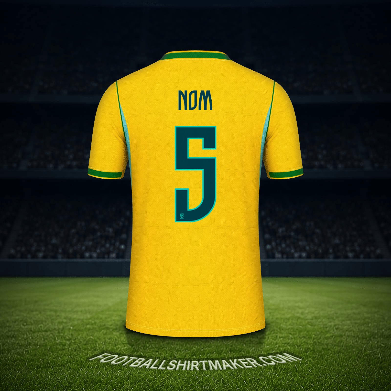 Maillot Brésil Coupe du monde 2026 -  nom - 5