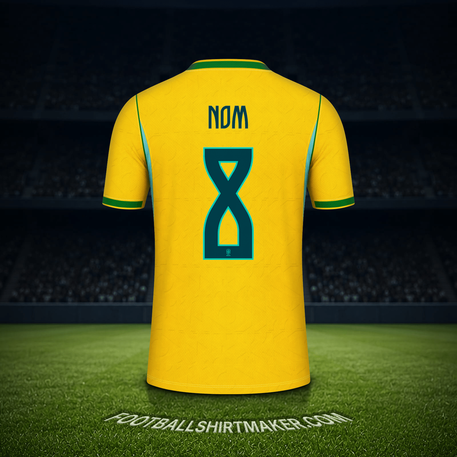 Maillot Brésil Coupe du monde 2026 -  nom - 8