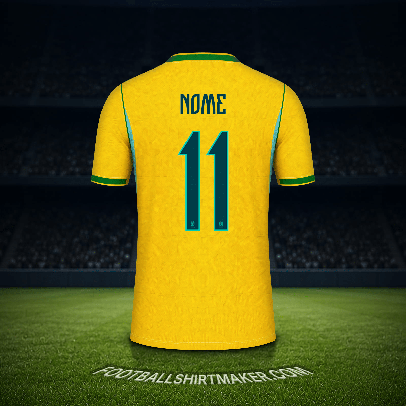 Camisola Brasil Copa do Mundo 2026 -  nome - 11