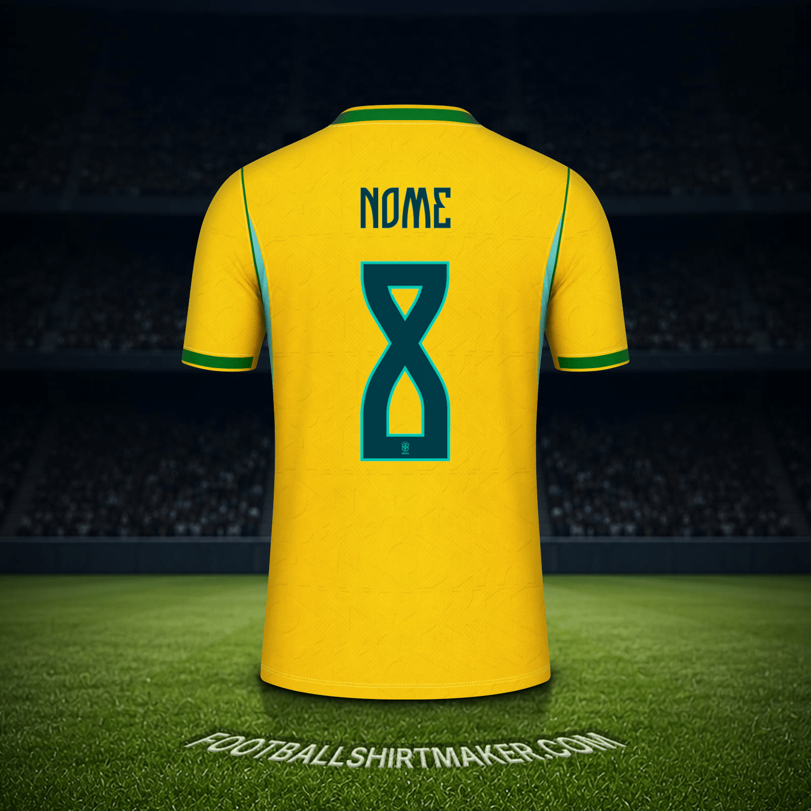 Maglia Brasile Mondiali 2026 -  nome - 8