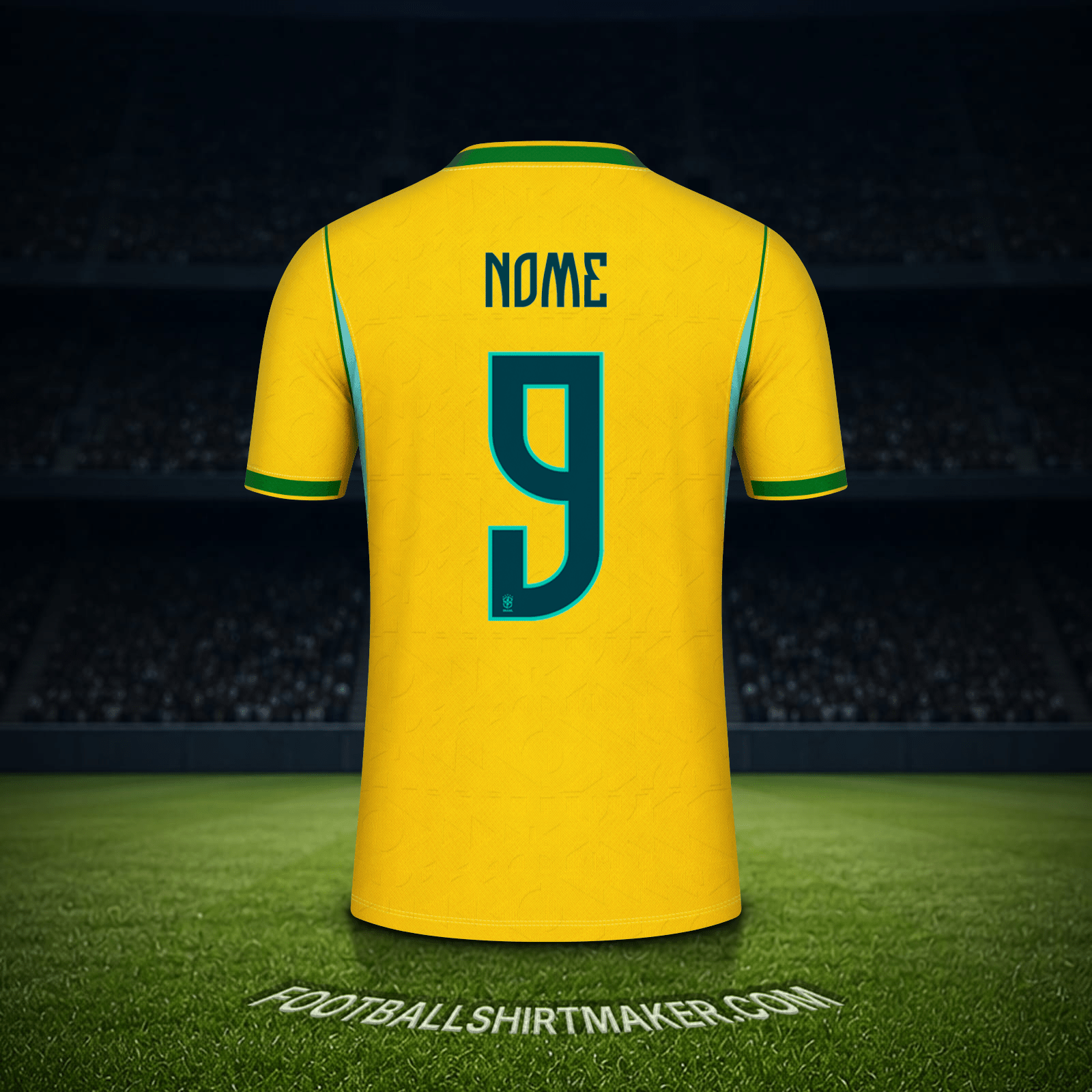 Maglia Brasile Mondiali 2026 -  nome - 9