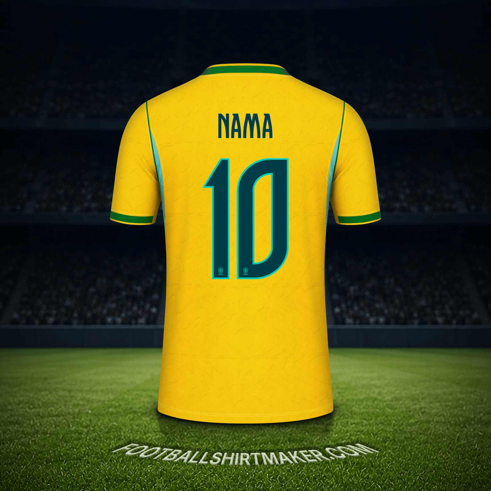 Jersey Brasil Piala Dunia 2026 -  nama - 10
