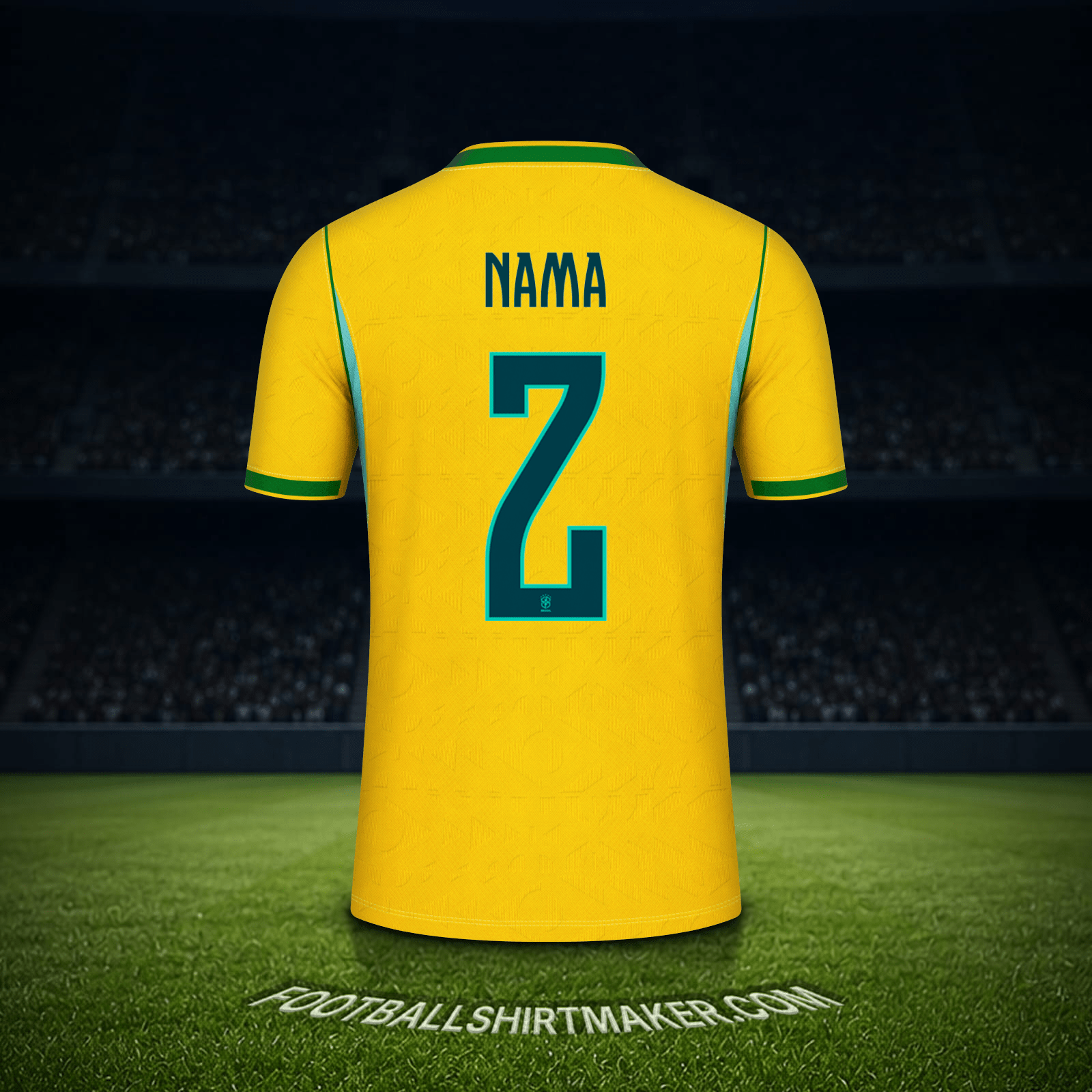 Jersey Brasil Piala Dunia 2026 -  nama - 2