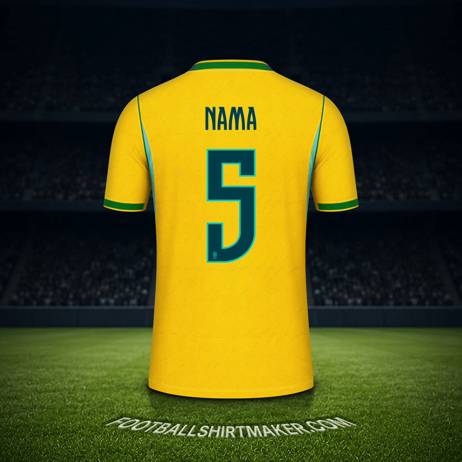 Jersey Brasil Piala Dunia 2026 -  nama - 5