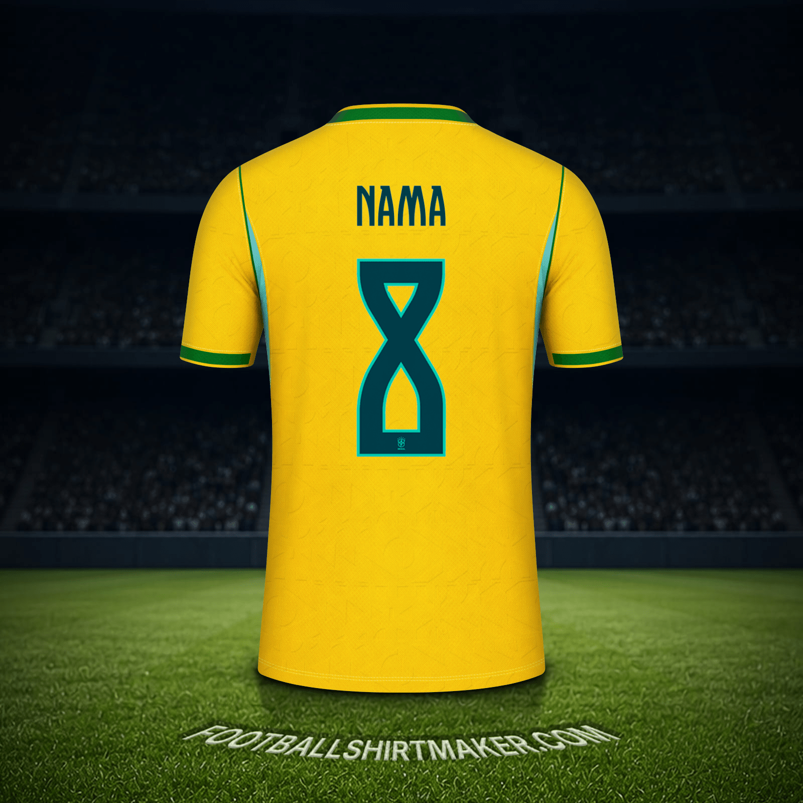 Jersey Brasil Piala Dunia 2026 -  nama - 8