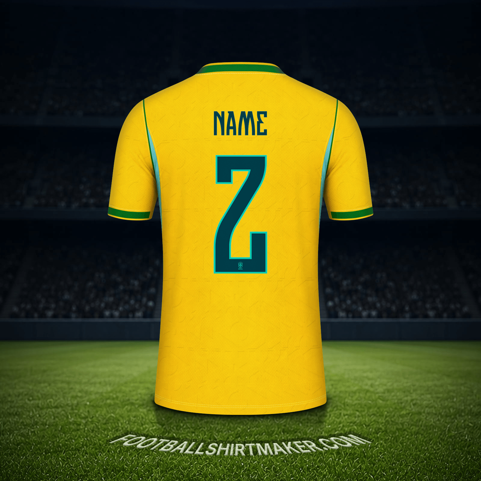 Jersey Brazil World Cup 2026 -  name - 2