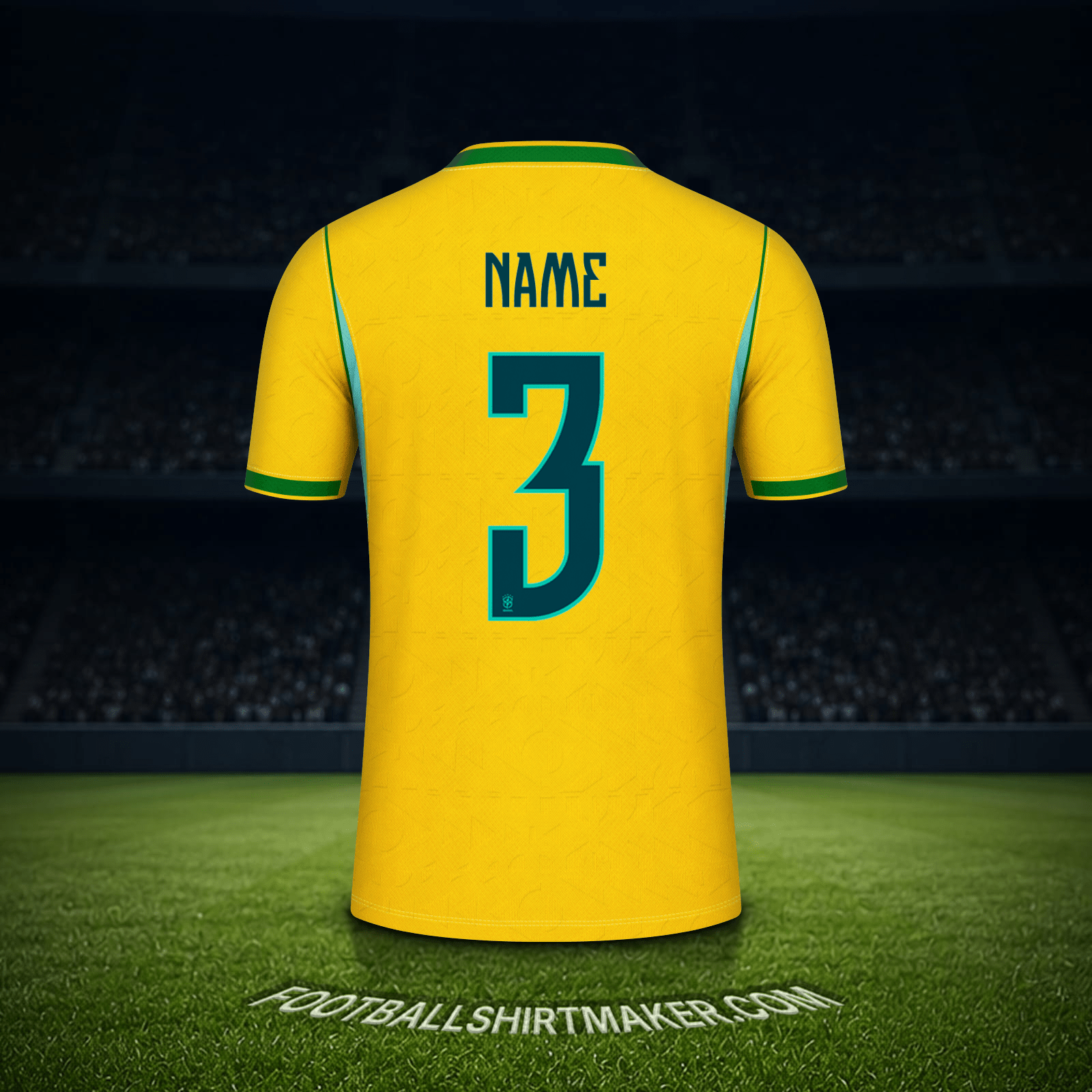 Jersey Brazil World Cup 2026 -  name - 3