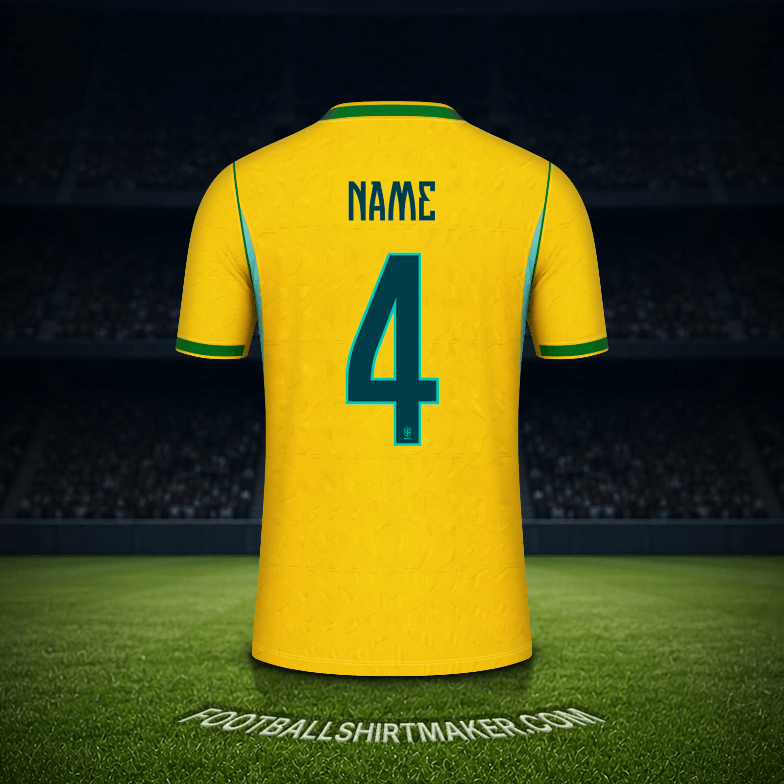Jersey Brazil World Cup 2026 -  name - 4
