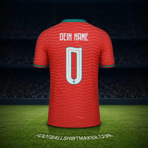 Trikot Portugal Weltmeisterschaft 2026 -  dein name - 0