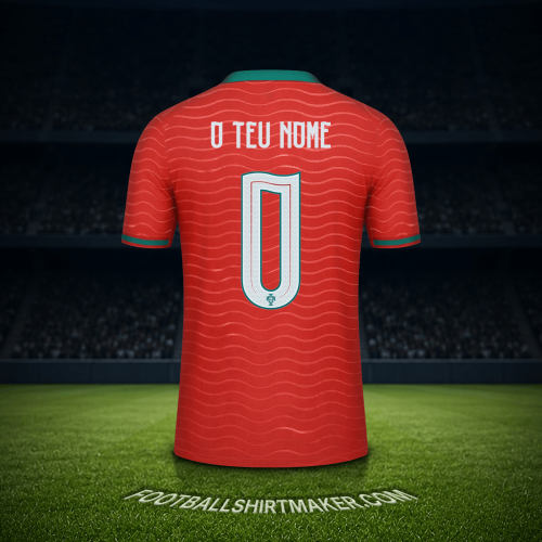 Camisola Portugal Copa do Mundo 2026 -  o teu nome - 0