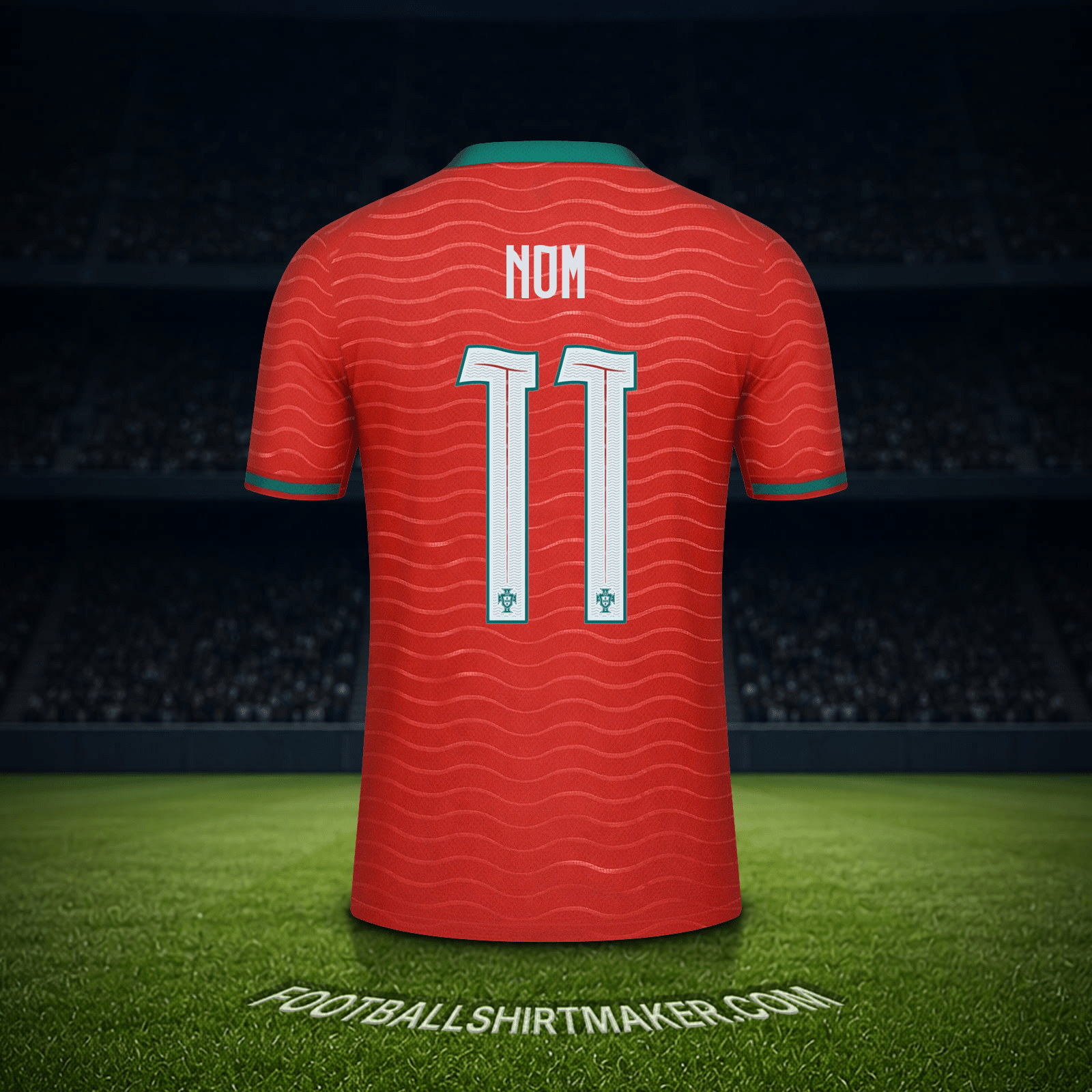 Maillot Portugal Coupe du monde 2026 -  nom - 11