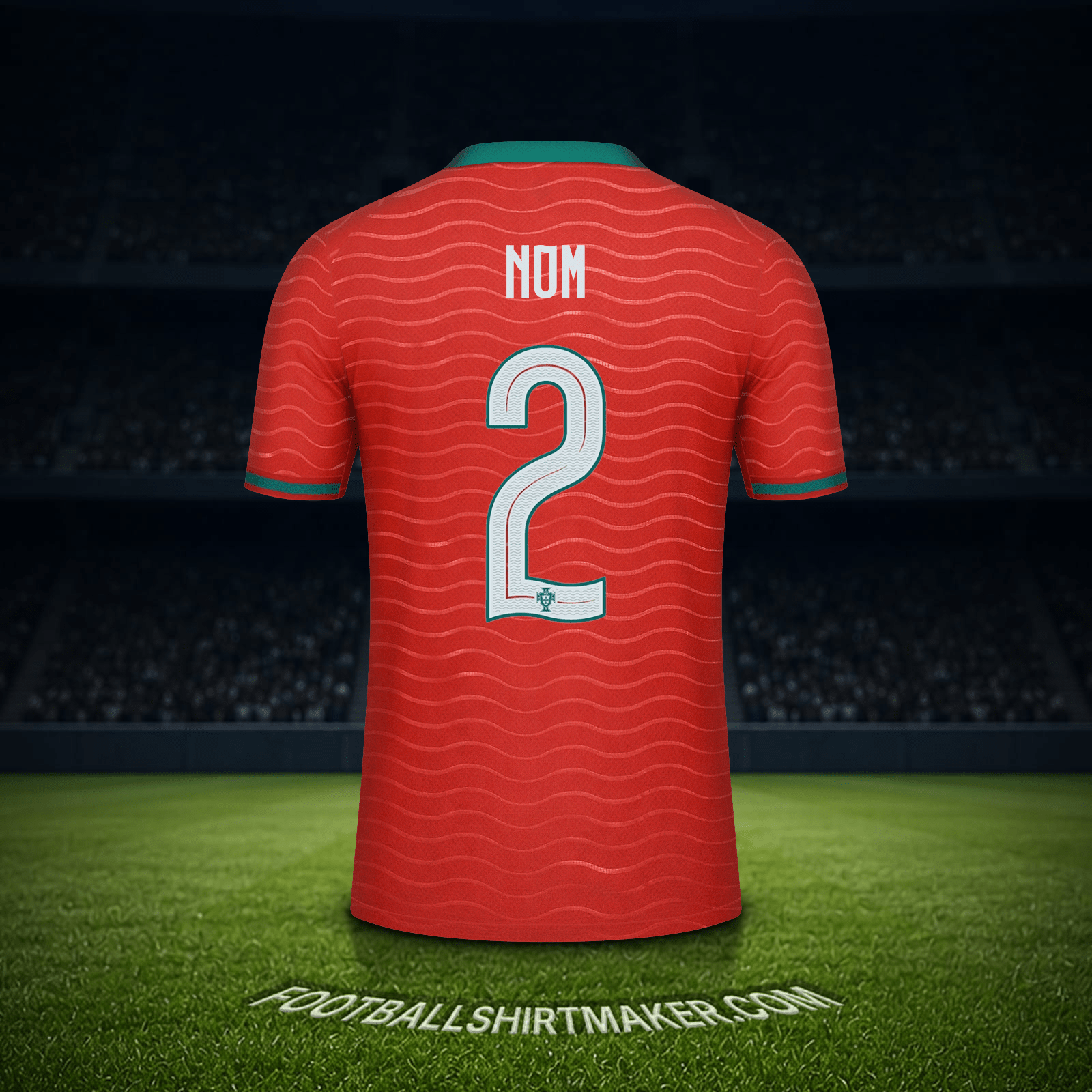 Maillot Portugal Coupe du monde 2026 -  nom - 2