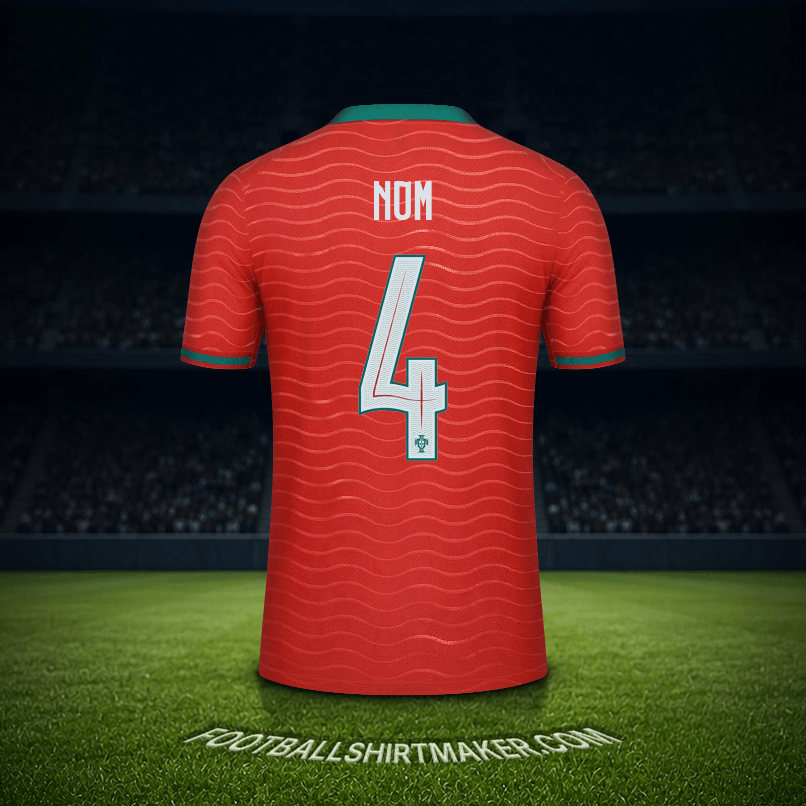 Maillot Portugal Coupe du monde 2026 -  nom - 4