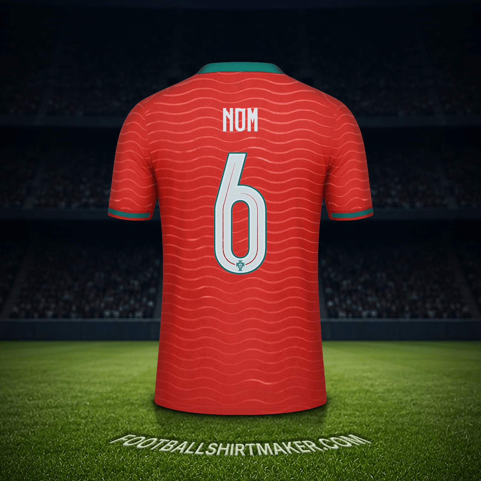 Maillot Portugal Coupe du monde 2026 -  nom - 6