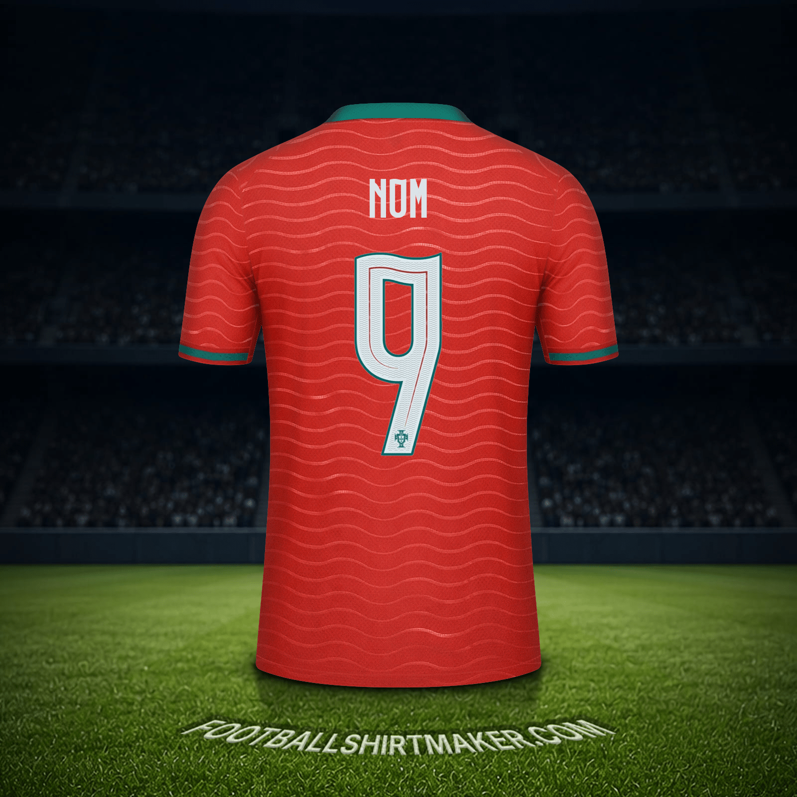 Maillot Portugal Coupe du monde 2026 -  nom - 9
