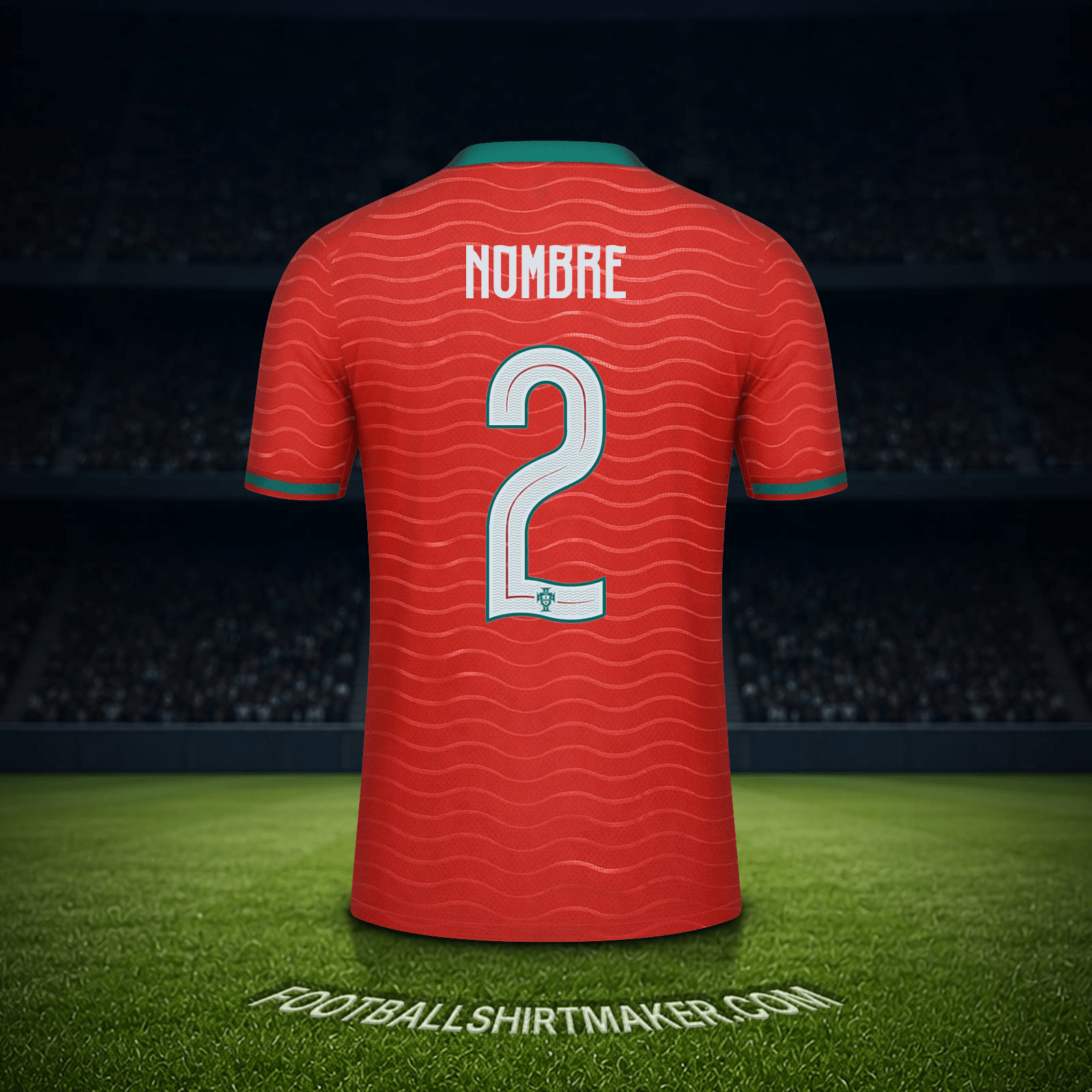 Jersey Portugal Mundial 2026 -  nombre - 2
