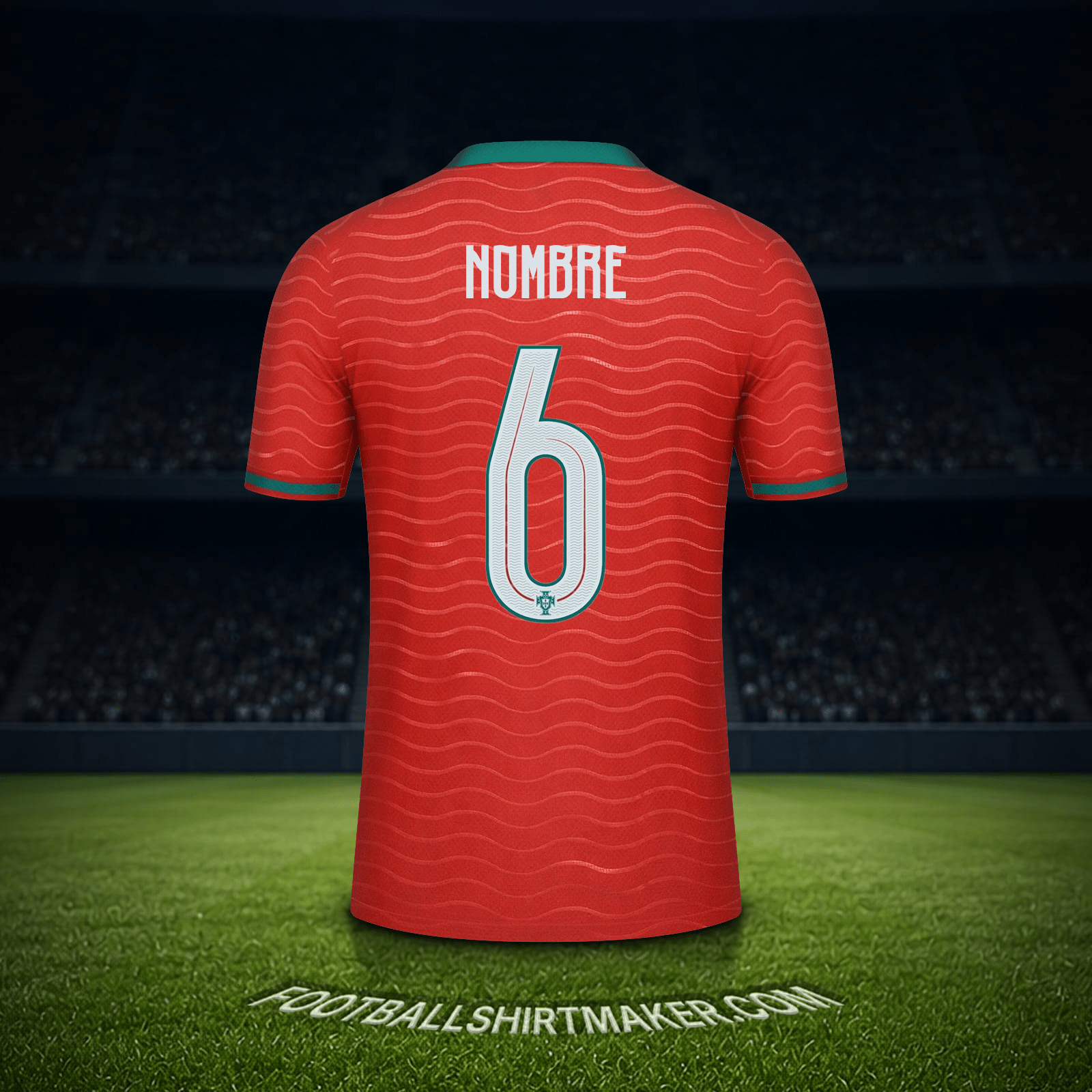 Jersey Portugal Mundial 2026 -  nombre - 6