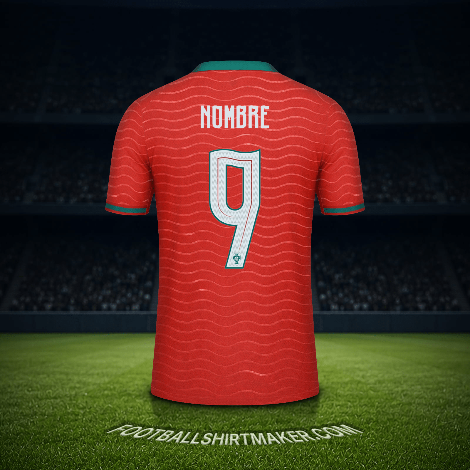 Jersey Portugal Mundial 2026 -  nombre - 9