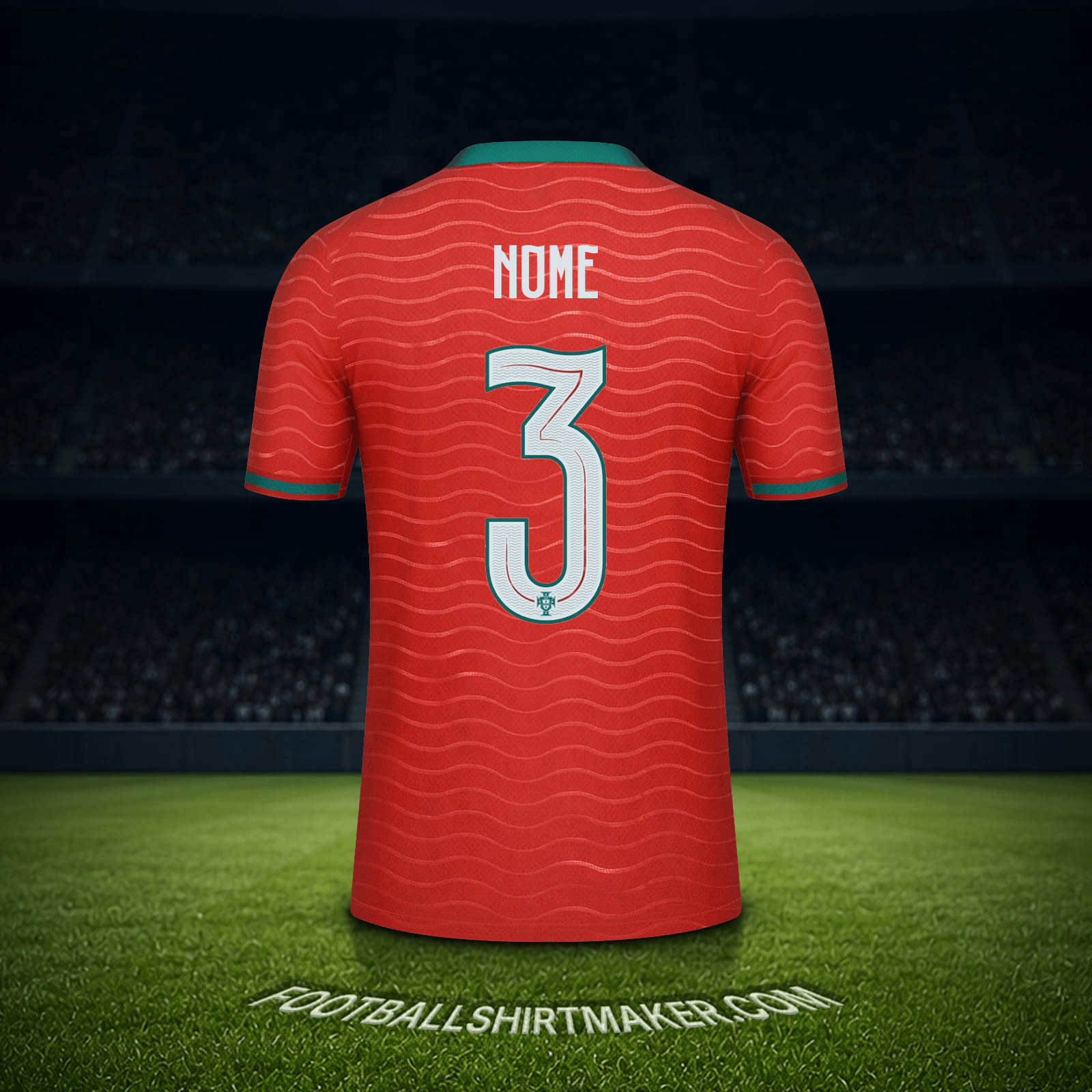 Camisa Portugal Copa do Mundo 2026 -  nome - 3